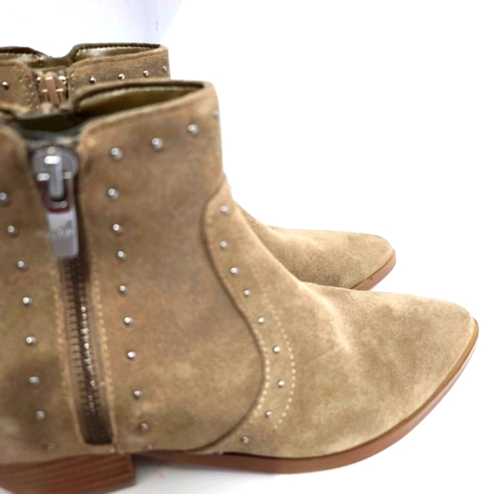 MARC FISHER Wanida Studded Cowgirl Western Ankle Booties - Picture 12 of 12